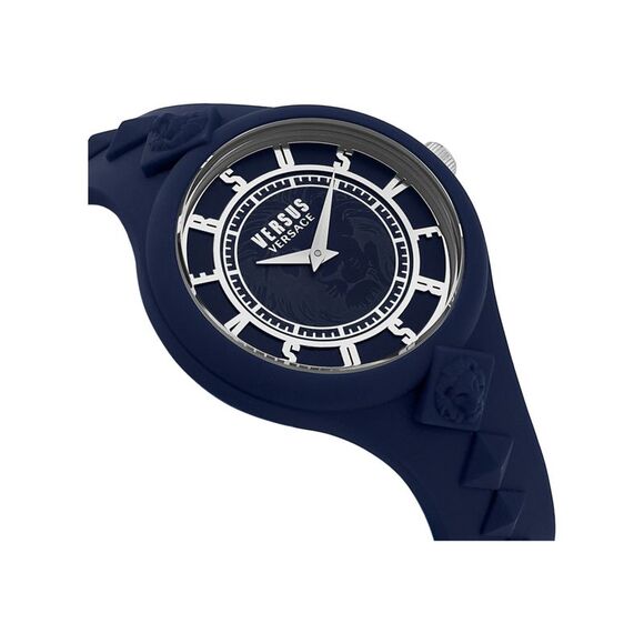 Versus Versace Fire Island Studs Strap Watch Blue Womens - Picture 2 of 5
